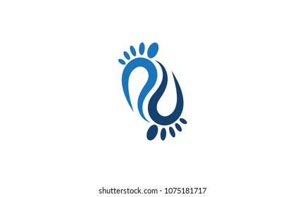 Bare foot therapy logo