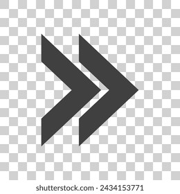 Bare footprints icon. On a white background.