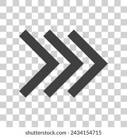Bare footprints icon. On a white background.