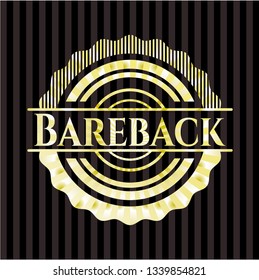 Bareback shiny badge