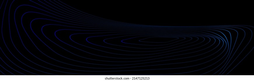 barely visible blue thin lines on dark backgroundvector