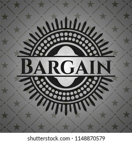 Bargain dark icon or emblem
