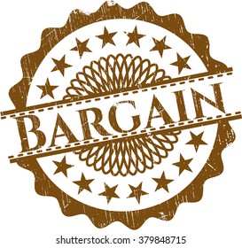 Bargain grunge stamp