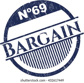 Bargain grunge stamp