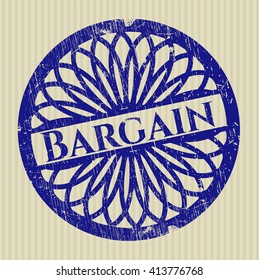 Bargain rubber stamp