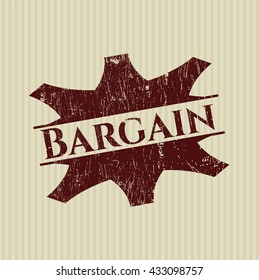 Bargain rubber texture