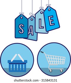 bargain sale vector icon