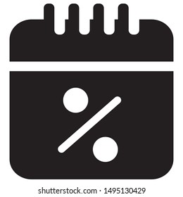 Bargains icon black vector illustration 