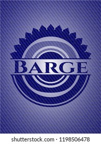 Barge denim background
