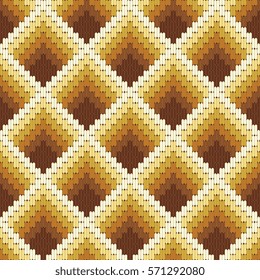 bargello seamless pattern. Florentine italian ornament style in vector