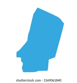 barh el gazel region map in chad country