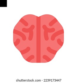 barin icon logo flat style vector