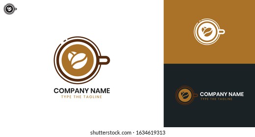 Barista Coffee Logo - All elements on this template are editable with vector software. 