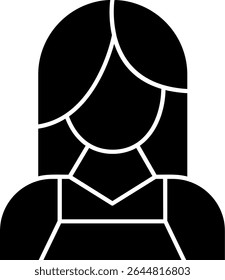 Design de Ícone de Vetor de Glifo Barista
