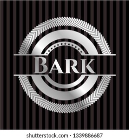 Bark silver emblem