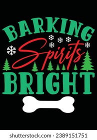 "Barking Spirits bright" eps vector file for Cricut or silhouette. You can edit it with Adobe Illustrator and eps editor software.