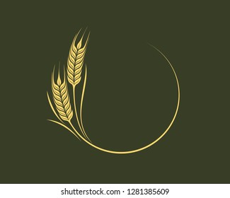 Barley Grain Vector