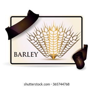 Barley icon design 
