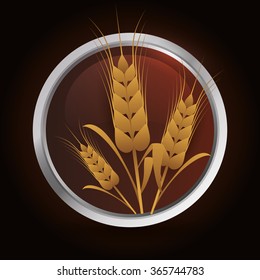 Barley icon design 