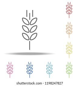 barley icon. Elements of Alcohol drink in multi colored icons. Simple icon for websites, web design, mobile app, info graphics