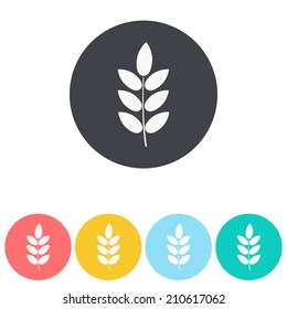 Barley Icon , Vector Illustration