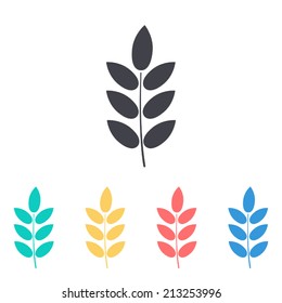 barley icon , vector illustration