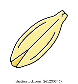 barley seed color icon vector. barley seed sign. isolated symbol illustration