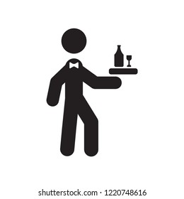Barman icon. Trendy Barman logo concept on white background from People collection. Suitable for use on web apps, mobile apps and print media.