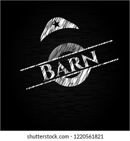 Barn chalkboard emblem