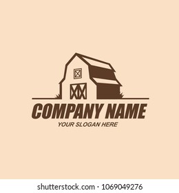 Barn Farming  Logo Vector