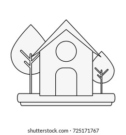 barn house or home icon image