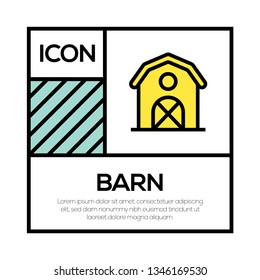 BARN ICON CONCEPT