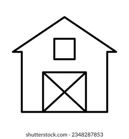 Barn Icon Design For Personal And Comercial Use