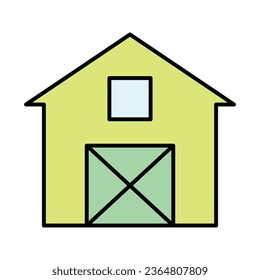 Barn Icon Design For Personal And Comercial Use