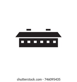 barn icon illustration isolated vector sign symbol
