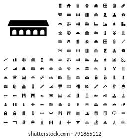 Barn icon illustration isolated vector sign symbol. architecture icons vector set.