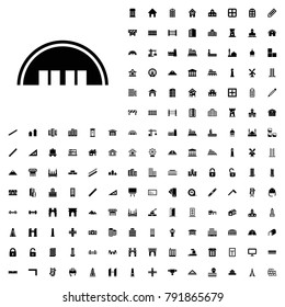 Barn icon illustration isolated vector sign symbol. architecture icons vector set.