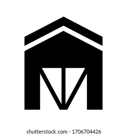 icono de barra o logotipo símbolo de signo aislado ilustración vectorial - iconos vectoriales de estilo negro de alta calidad
