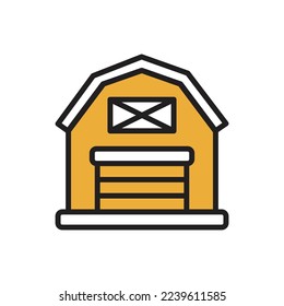 Icono de barras Ilustración vectorial simple