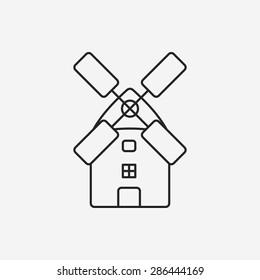 barn line icon