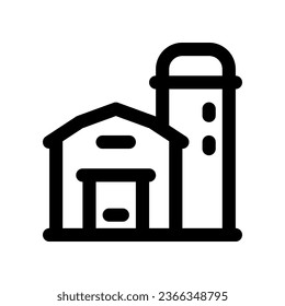 barn line icon. vector icon for your website, mobile, presentation, and logo design.
