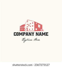 Barn logo design vector illustration