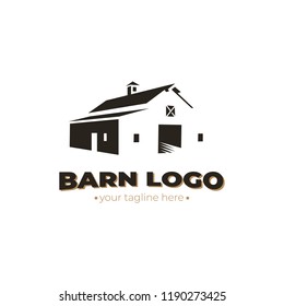 barn logo. vector design
