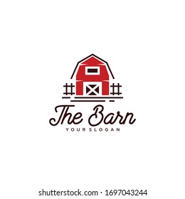 The Barn Logo Vector Template