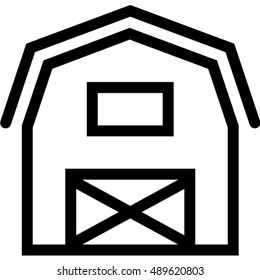 Barn  Outline Icon