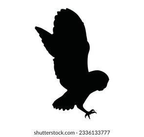 Owl silhouette Royalty Free Stock SVG Vector