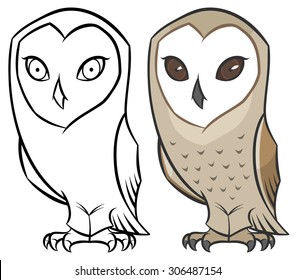 Barn Owl Cartoon Images Stock Photos Vectors Shutterstock