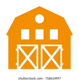 Barn vector icon