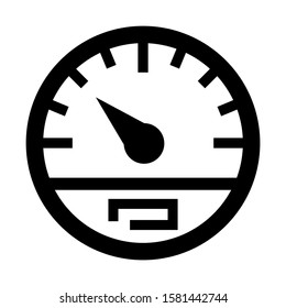 barometer icon isolated sign symbol vector illustration - high quality black style vector icons
