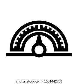 barometer icon isolated sign symbol vector illustration - high quality black style vector icons
